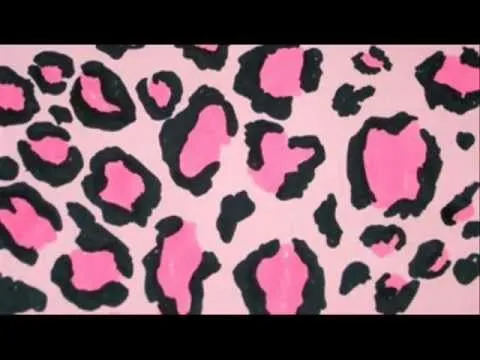 How To Make Leopard Pattern - Pink and Black Leopard Print For ...