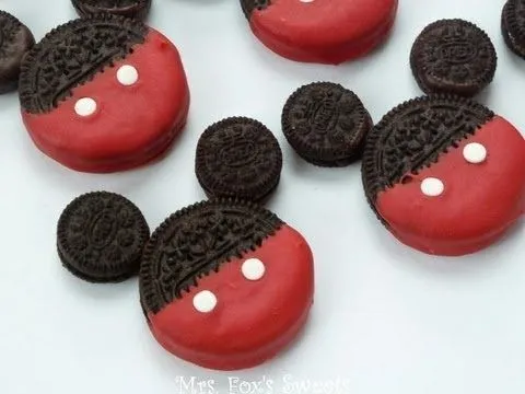 How to Make Mickey Mouse Oreos - YouTube