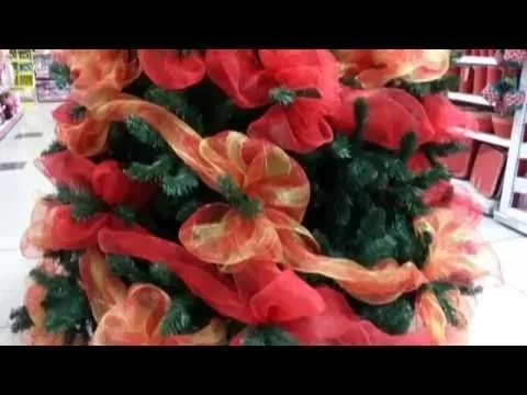 How to make a tulle bow at Christmas