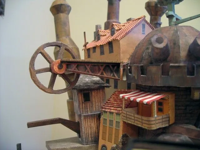 Howl's Moving Castle Papercraft | strictlypaper