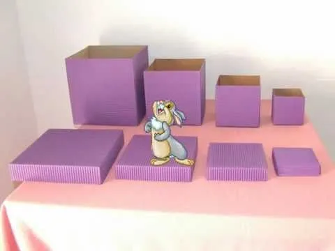 CAJAS DE CARTÓN CORRUGADO PARA REGALO. - YouTube