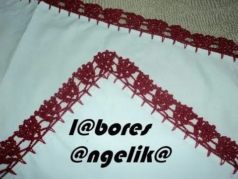 TUTORIAL: COMO TEJER UNA ORILLA O PUNTILLA A CROCHET PARA ...