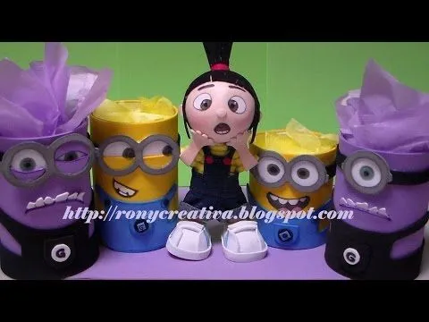 MINIONS DULCERO-PORTALAPIZ / IDEA ORIGINAL DE RONYCREATIVA ... MINIONS DULCERO-PORTALAPIZ / IDEA ORIGINAL DE RONYCREATIVA ...