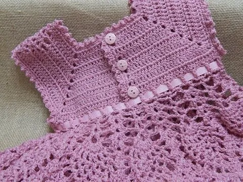 Vestido de Piñas Crochet parte 3 de 3 - YouTube Vestido de Piñas Crochet parte 3 de 3 - YouTube