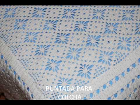 COLCHAS A CROCHET - YouTube