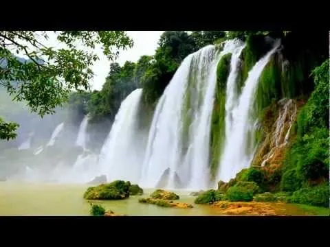 Cascadas como fondo de pantalla. - YouTube