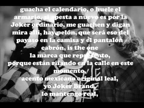 C-Kan - Me Pongo Joker Letra - YouTube