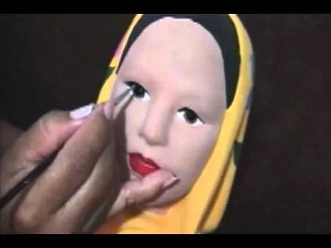 Tecnicas de pintar ojos en ceramica - Imagui