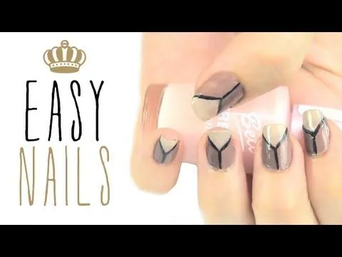 Dibujos de uñas faciles paso a paso - Imagui