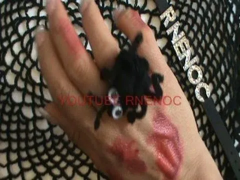 COMO TEJER ARAÑA MINI PARA DECORAR ACCESORIOS (SOUVENIR) GANCHILLO ...