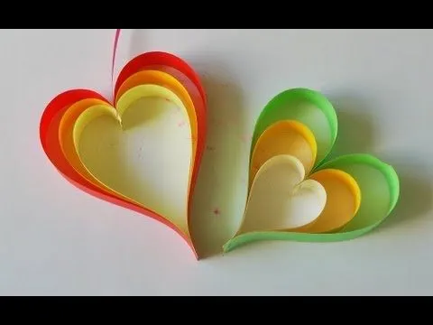 Adornos para colgar - Móvil de corazones súper fácil ... Adornos para colgar - Móvil de corazones súper fácil ...