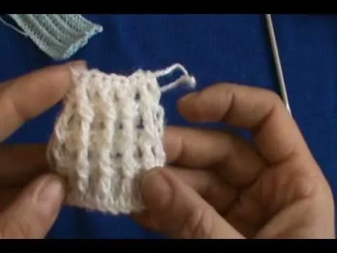 COMO TEJER PUNTO RELIEVE ELASTICO SENCILLO GANCHILLO CROCHET - YouTube COMO TEJER PUNTO RELIEVE ELASTICO SENCILLO GANCHILLO CROCHET - YouTube