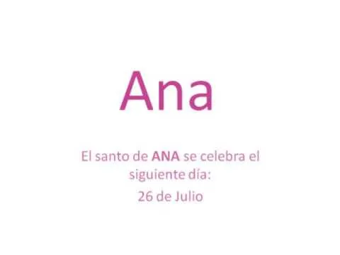 Origen y significado del nombre Ana - YouTube Origen y significado del nombre Ana - YouTube