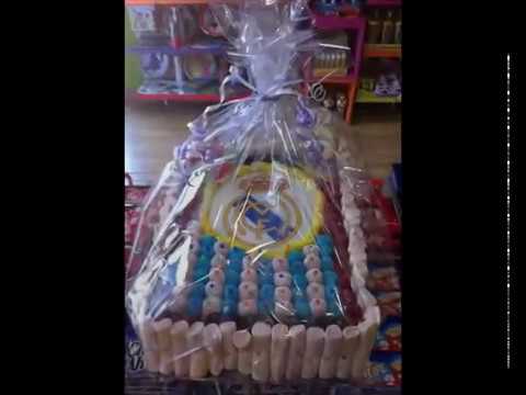 Tarta de chuches,Bob Esponja, Dora, Real Madrid,Barca,en Málaga ... Tarta de chuches,Bob Esponja, Dora, Real Madrid,Barca,en Málaga ...