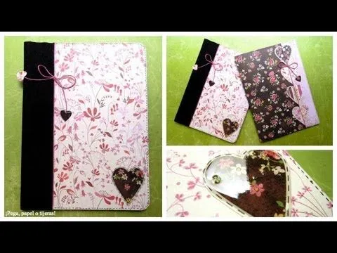 Manualidades para la vuelta al cole: Cómo decorar una libreta con ... Manualidades para la vuelta al cole: Cómo decorar una libreta con ...
