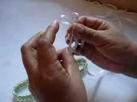 Diadema Tejida Para Bebe - YouTube