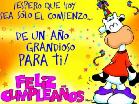 Cumpleaños Feliz! / Canción y postal - YouTube