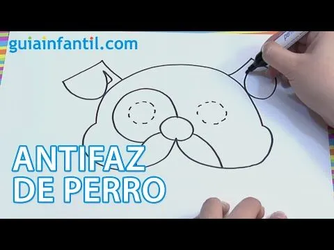 Carnaval para niños. Antifaz de perro - YouTube