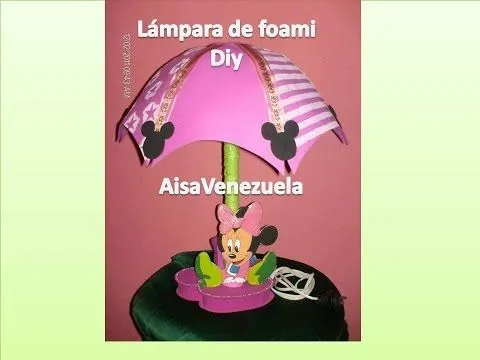 DIY: LÁMPARA DE FOAMI II - YouTube