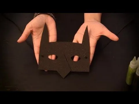 Como hacer un antifaz de Batman - Imagui