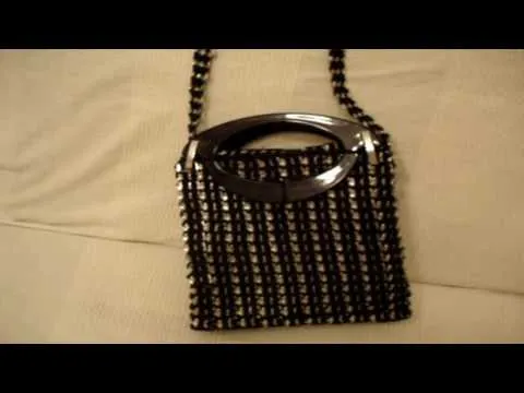 Bolsos de anillas de latas de refresco - YouTube