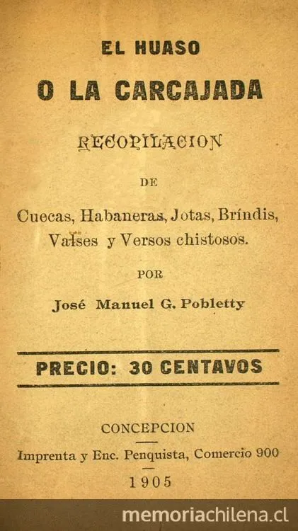 El huaso, o, La carcajada: recopilación de cuecas, habaneras ...