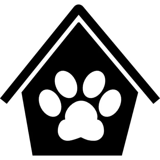Huella de perro en una casa | Descargar Iconos gratis