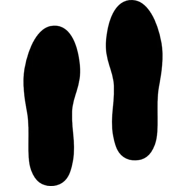 Huella de zapatos silueta | Descargar Iconos gratis Huella de zapatos silueta | Descargar Iconos gratis