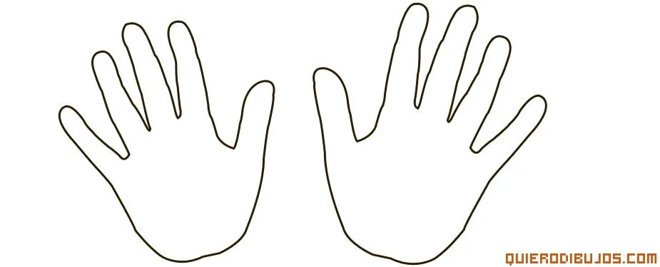 DIBUJOS PARA COLOREAR los pies y las manos - Imagui DIBUJOS PARA COLOREAR los pies y las manos - Imagui