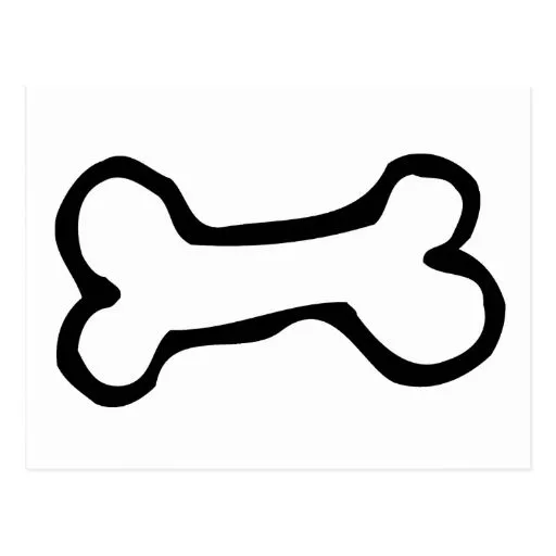 Huesitos de perro para pintar - Imagui