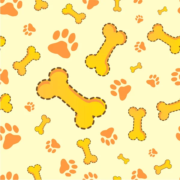 Hueso y textura del perro de la pata — Vector stock © W1nDkh #10651835 Hueso y textura del perro de la pata — Vector stock © W1nDkh #10651835
