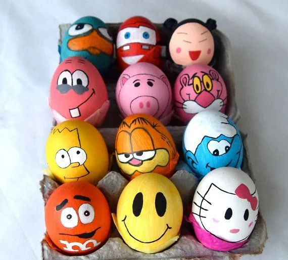 Huevos de Pascua decorados: ideas | Handspire