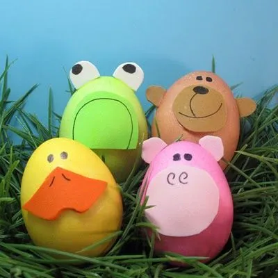 Huevos decorados de primavera ( pero muy especiales…) | Mirada Felina Huevos decorados de primavera ( pero muy especiales…) | Mirada Felina