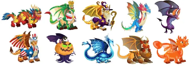 Huevos De Dragones Especiales | Amigos Para Dragon City