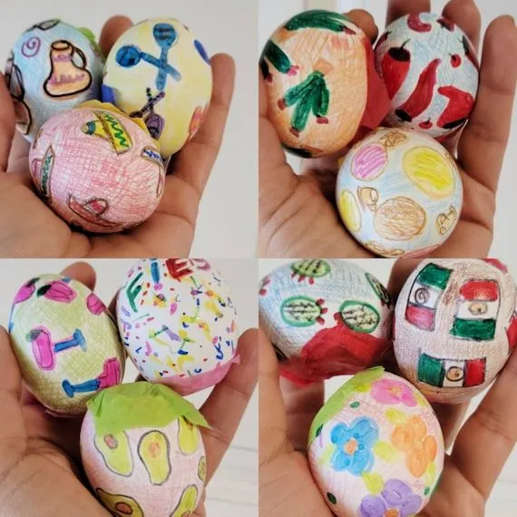 Huevos de Pascua Mexicanos cascarones mexicanos - Etsy México Huevos de Pascua Mexicanos cascarones mexicanos - Etsy México