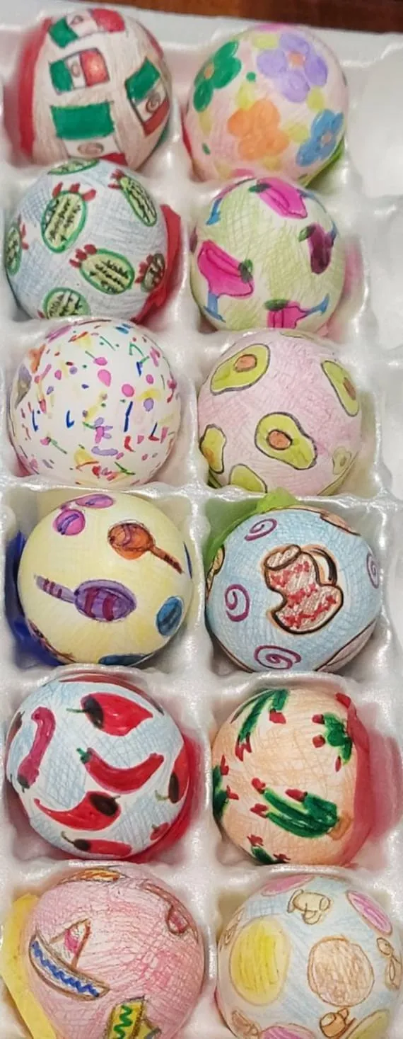Huevos de Pascua Mexicanos cascarones mexicanos - Etsy México Huevos de Pascua Mexicanos cascarones mexicanos - Etsy México