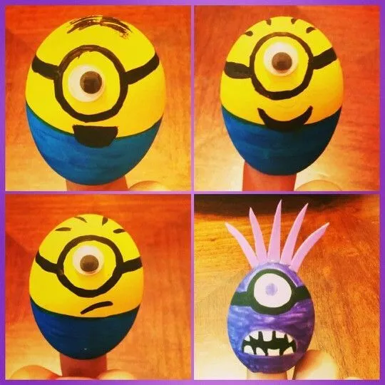 Huevos de pascua #minions | Pascua | Pinterest | Minions, Google ...