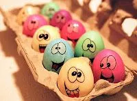 Huevos de pascua no, huevos rellenos - manualidades Huevos de pascua no, huevos rellenos - manualidades