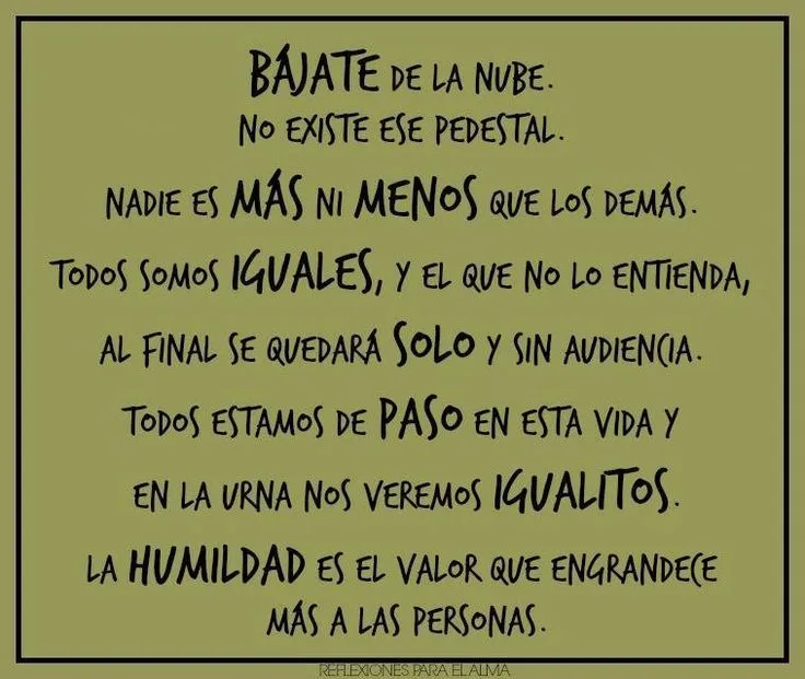 Humildad gran valor.- | Frases , citas y pensamientos | Pinterest ... Humildad gran valor.- | Frases , citas y pensamientos | Pinterest ...