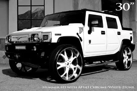 Hummer con super rines | !Que Auto!