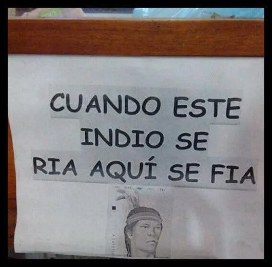 Humor Whatsapp, En este local se fía a la gente… pero…. Humor Whatsapp, En este local se fía a la gente… pero….