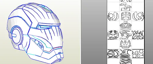 I'm Trying Out Pepakura! First Up, Iron Man! — Obsessive Comics ... I'm Trying Out Pepakura! First Up, Iron Man! — Obsessive Comics ...