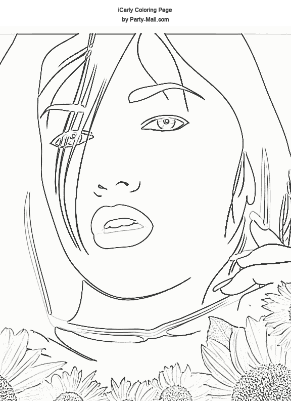 Icarly para colorear - Imagui
