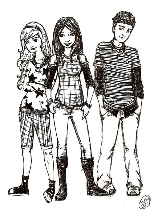 Icarly para pintar - Imagui
