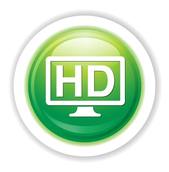 Icono pantalla HD — Vector stock © sarahdesign85 #70365689