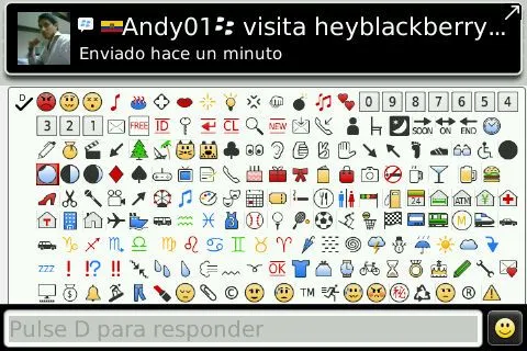 Iconos gestuales para bb pin | Steve blog