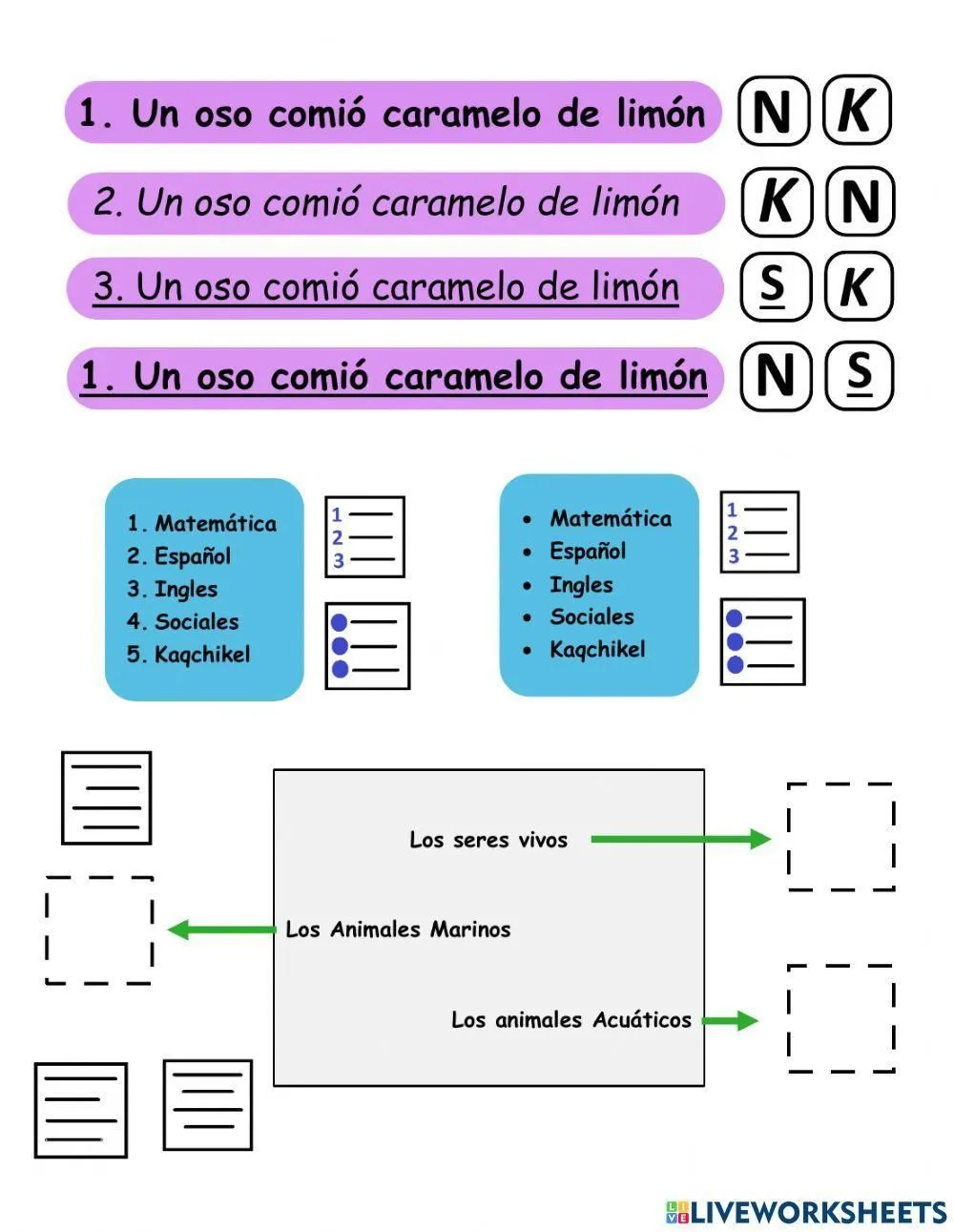 Iconos de Word online worksheet | Live Worksheets Iconos de Word online worksheet | Live Worksheets