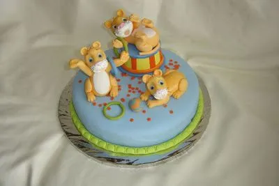 IDEA DULCE: Torta Leoncitos Circo
