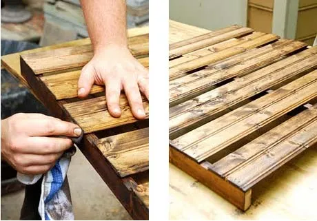 Una idea muy original para hacer un bonito cuadro con madera ... Una idea muy original para hacer un bonito cuadro con madera ...