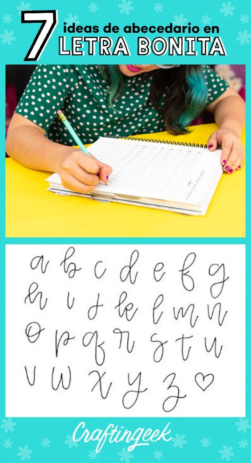 7 ideas de abecedario en letra bonita